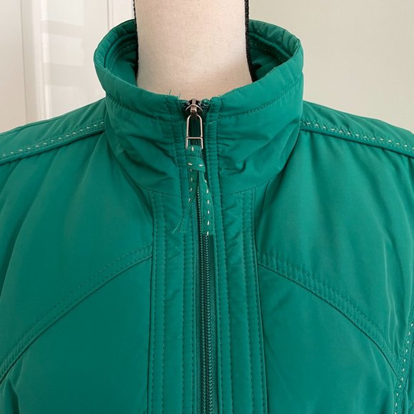 Coldwater Creek Women’s Jade Green Vest Large - Picture 6 of 14